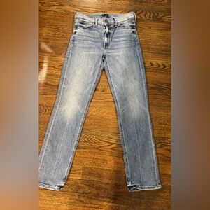 Mother Mid Rise Dazzler Ankle in We The Animals Size 28